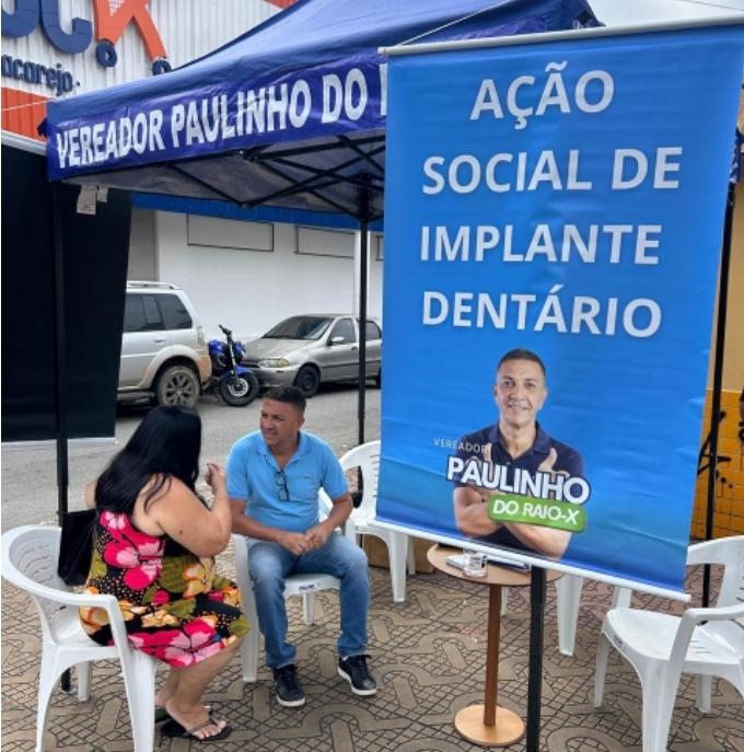 PAULINHO DO RAIO X ESCUTA A POPULAÇÃO DE PERTO