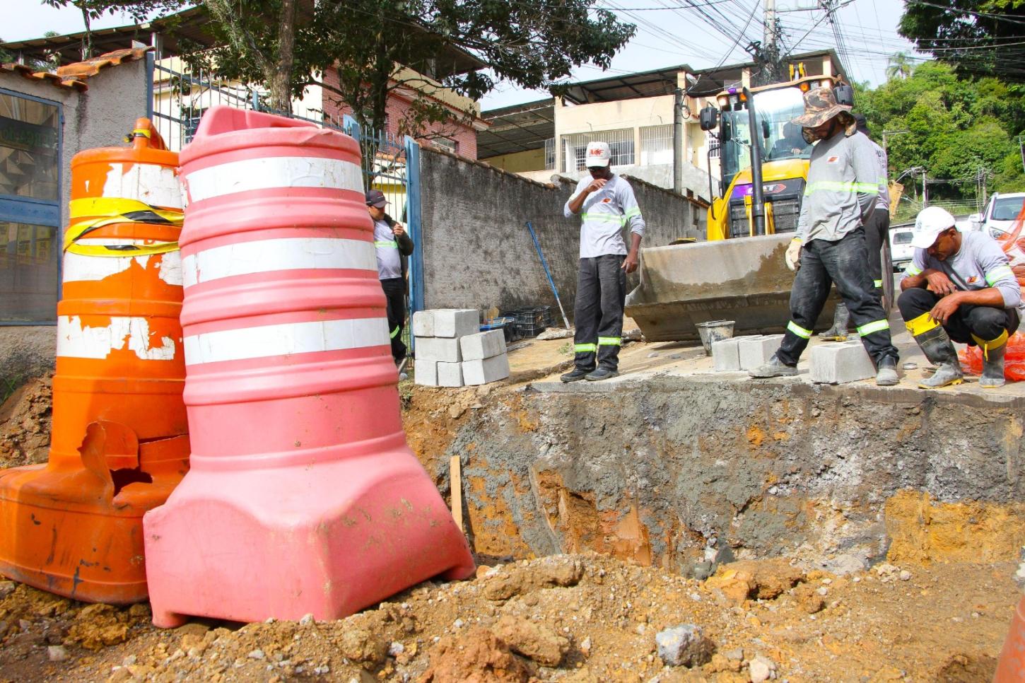 Obra na Vila Independência