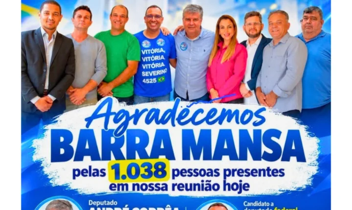 André Corrêa e Severino Dias reúne mais de mil pessoas em Barra Mansa